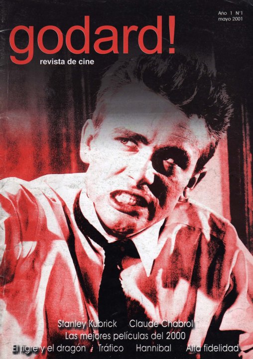 GODARD magazine side cover Issue 1 May 2001