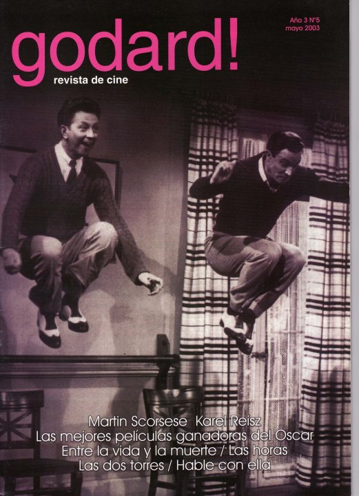 GODARD magazine side cover Issue 5 May 2003