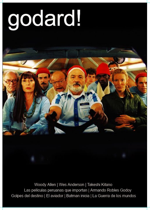 GODARD magazine side cover Issue 7 July 2005