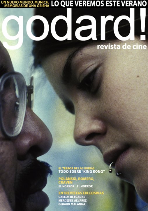 GODARD magazine side cover Issue 8 January 2006