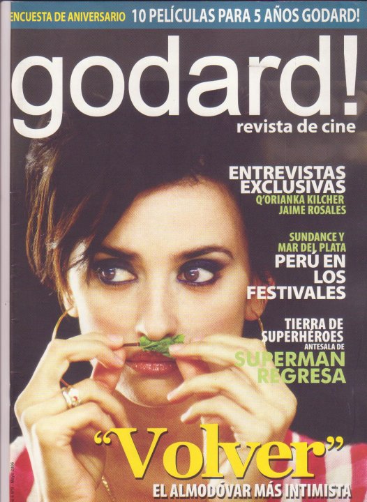 GODARD magazine side cover Issue 9 May 2006