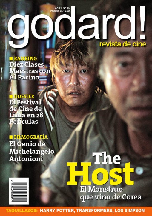 GODARD magazine side cover Issue 13 August 2007
