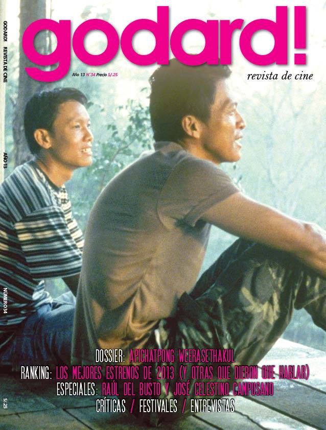 GODARD magazine side cover Issue 34  2013