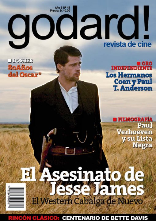 GODARD magazine side cover Issue 15 March 2008