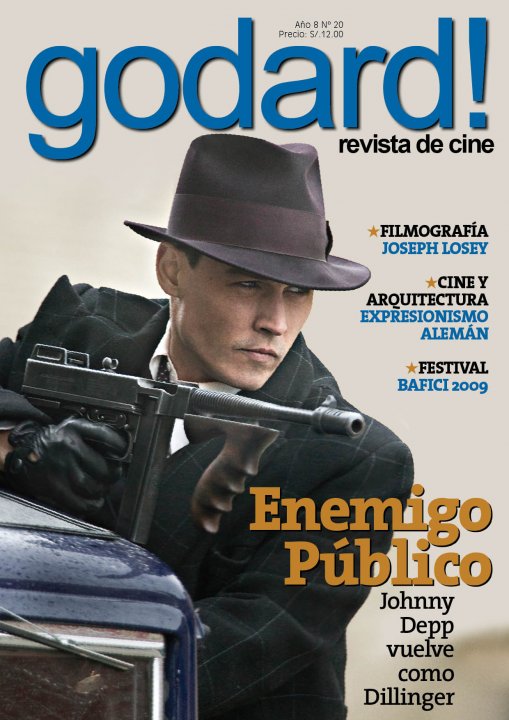 GODARD magazine side cover Issue 20 June 2009