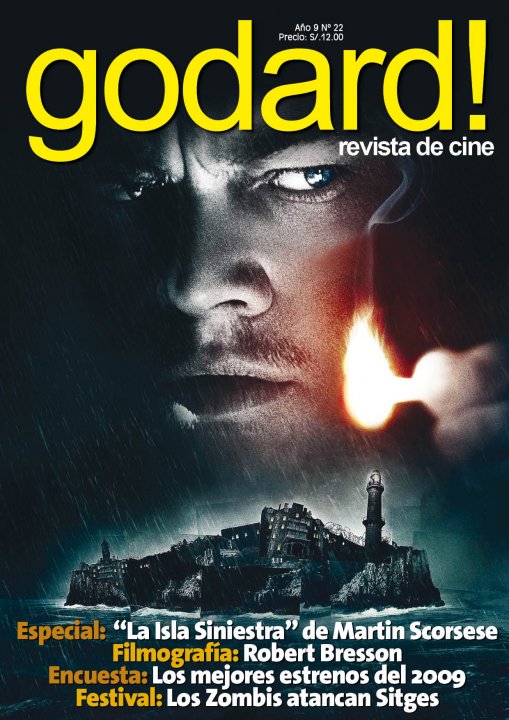 GODARD magazine side cover Issue 22 December 2009