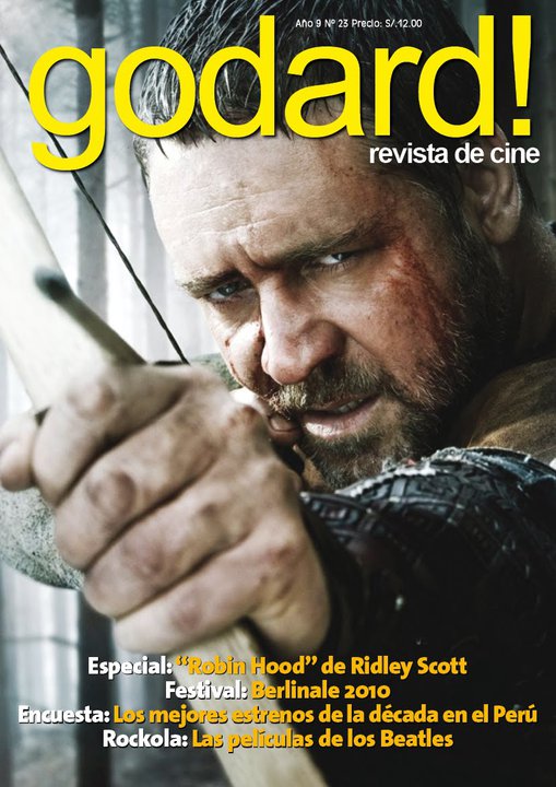 GODARD magazine side cover Issue 23 March 2010