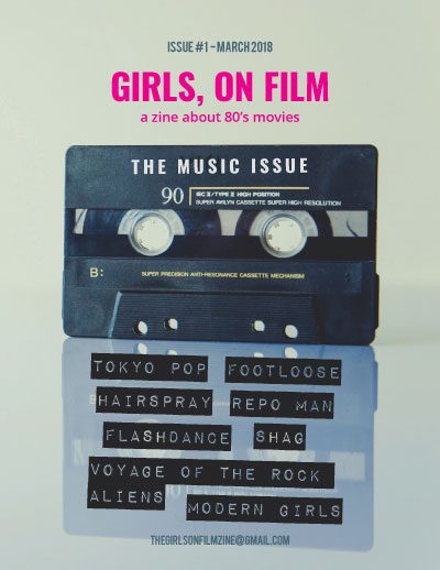 GIRLS ON FILM magazine side cover Issue 1  March 2018