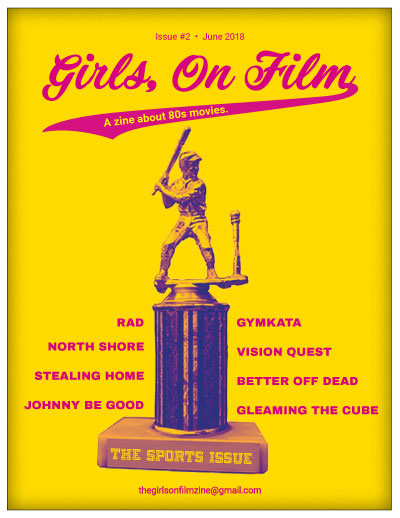 GIRLS ON FILM magazine side cover Issue 2  June 2018