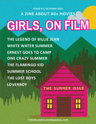 GIRLS ON FILM magazine side cover Issue 3  October 2018