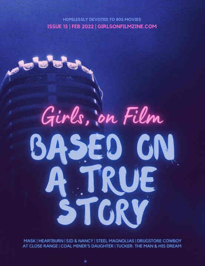 GIRLS ON FILM magazine side cover Issue 15  February 2022