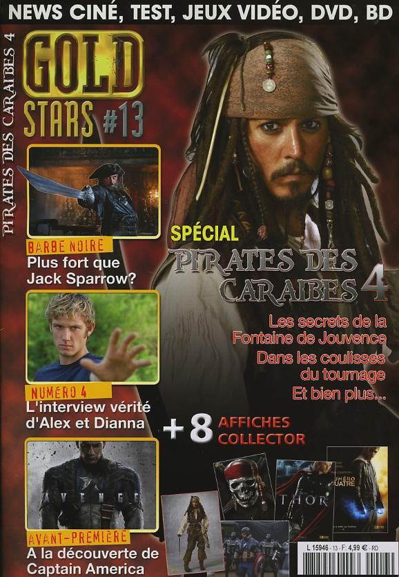 GOLD STARS magazine side cover Issue 13 March/April/May 2011