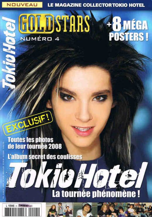 GOLD STARS magazine side cover Issue 4  2008