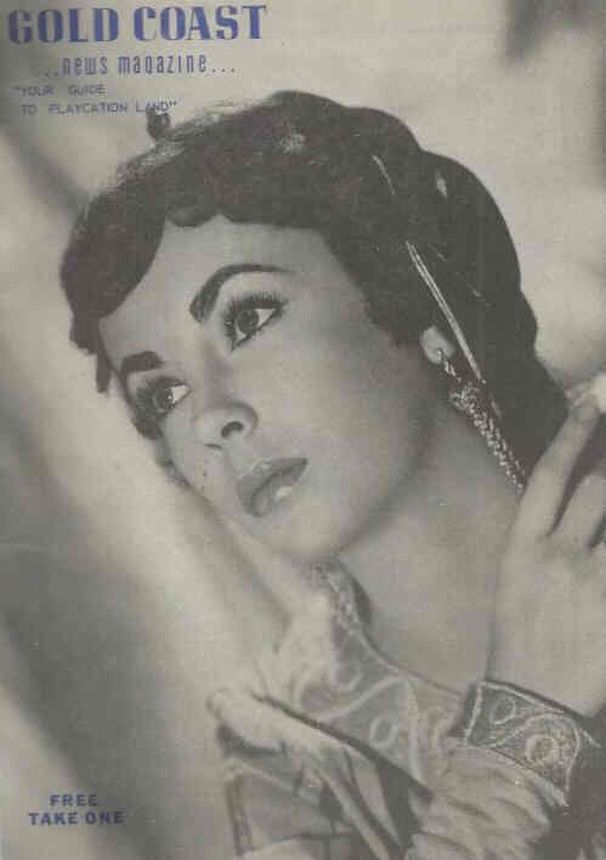 GOLD COAST NEWS MAGAZINE magazine side cover   1953