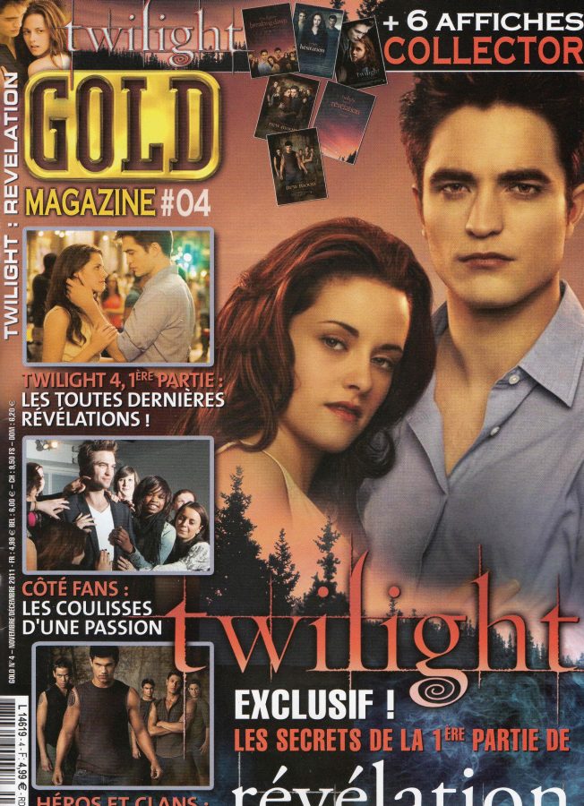 GOLD MAGAZINE magazine side cover Issue 4 November/December 2011