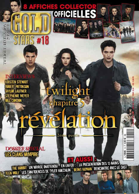 GOLD STARS magazine side cover Issue 18  2012