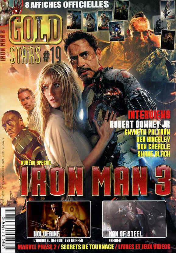 GOLD STARS magazine side cover Issue 19 April 2013