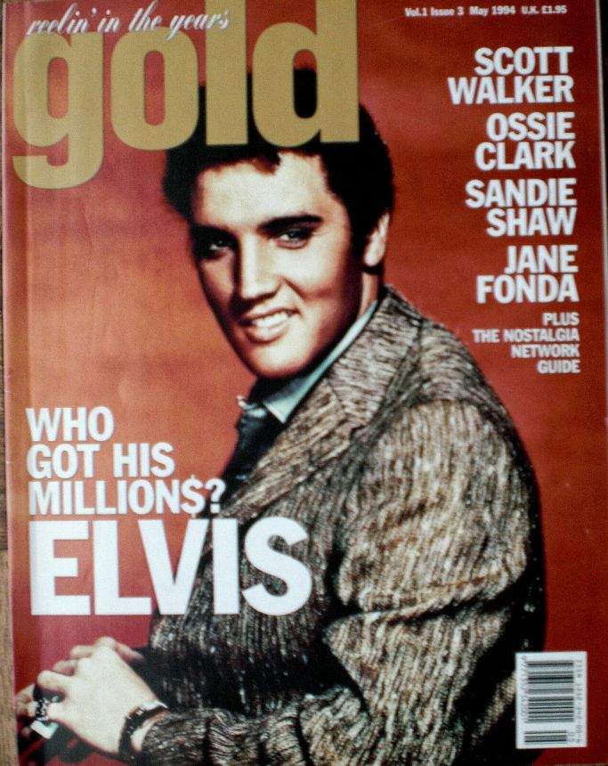 GOLD (UK) magazine side cover Issue 3  May 1994
