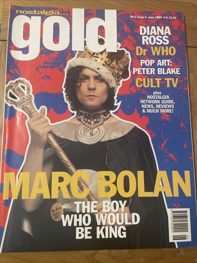 GOLD (UK) magazine side cover Issue 4  June 1994