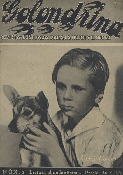 GOLONDRINA magazine side cover Issue 2 26 January 1936