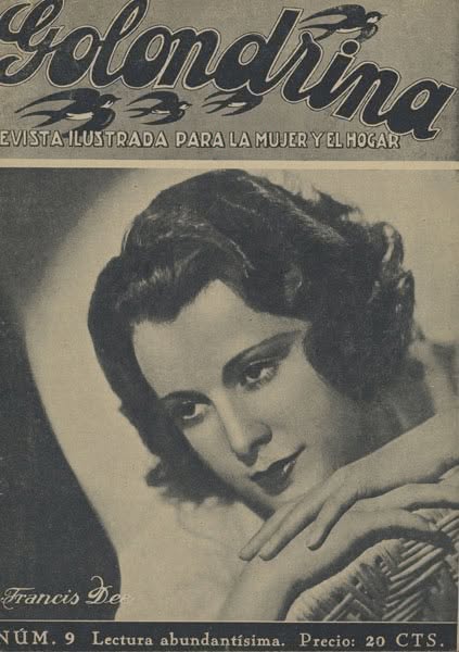 GOLONDRINA magazine side cover Issue 9 18 February 1936