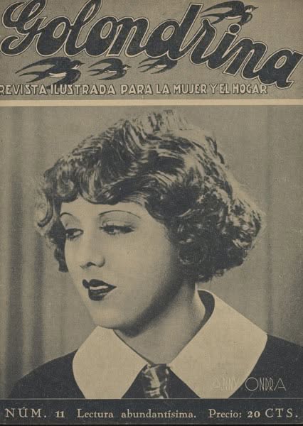 GOLONDRINA magazine side cover Issue 11 25 February 1936