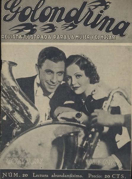 GOLONDRINA magazine side cover Issue 20 28 March 1936