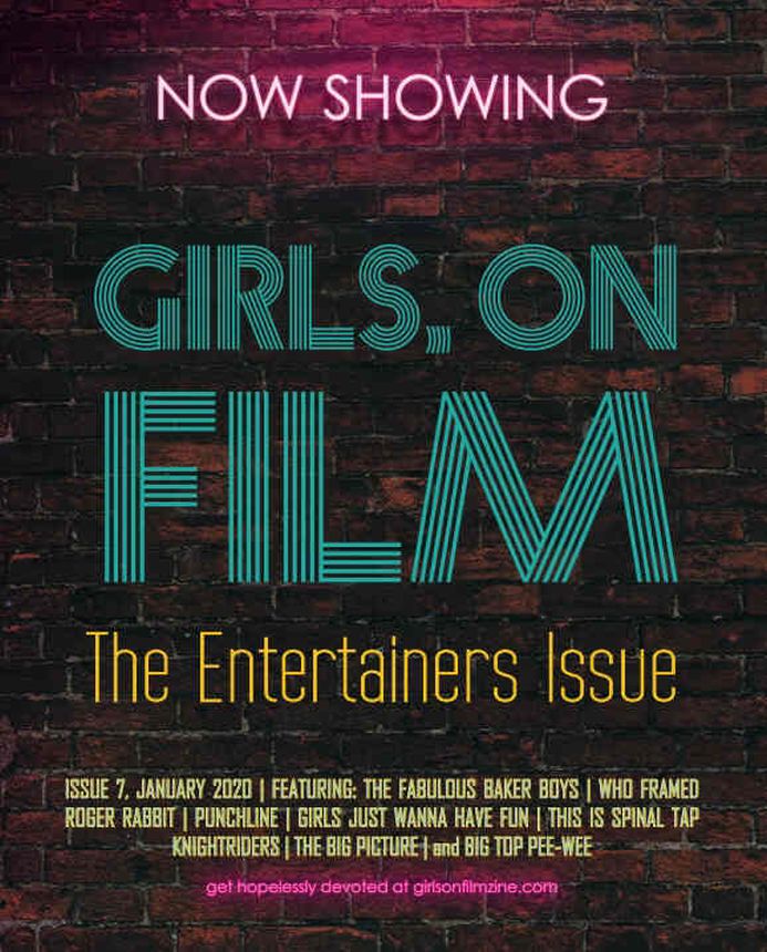 GIRLS ON FILM magazine side cover Issue 7  January 2020