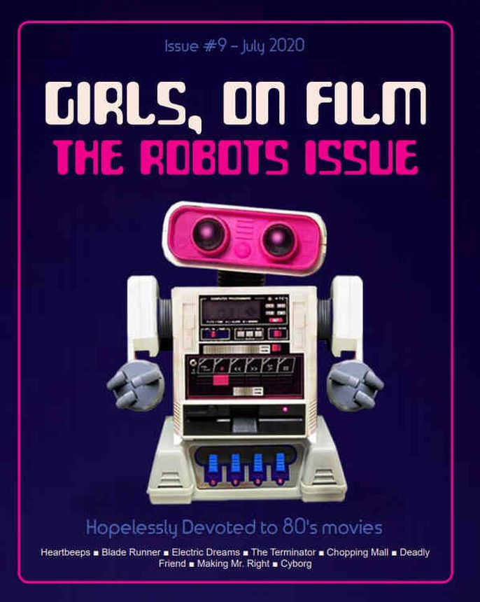 GIRLS ON FILM magazine side cover Issue 9  July 2020