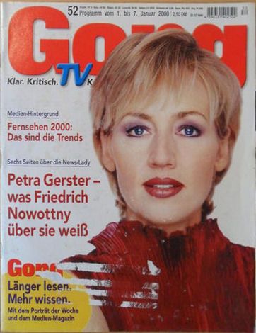 GONG magazine side cover Issue 52  1999
