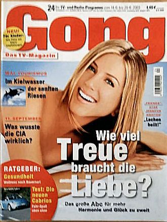 GONG magazine side cover Issue 24  2003