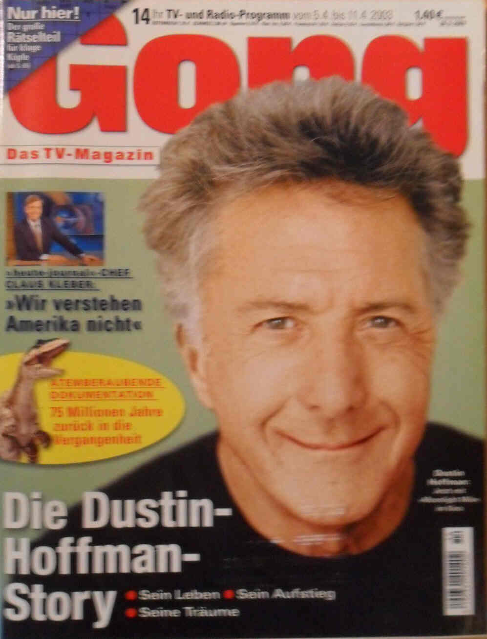 GONG magazine side cover Issue 14 5 April 2003
