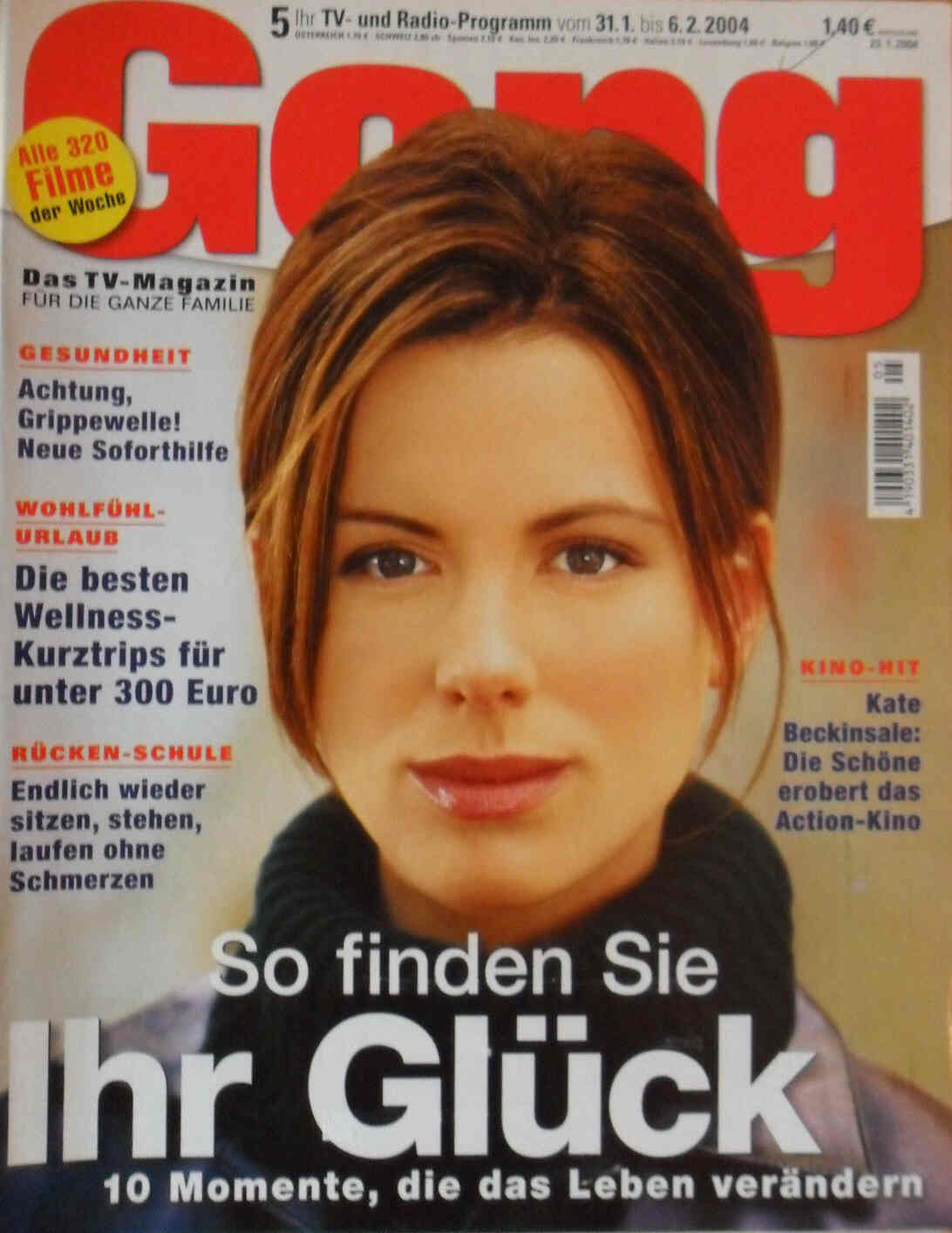 GONG magazine side cover Issue 5 31 January 2004