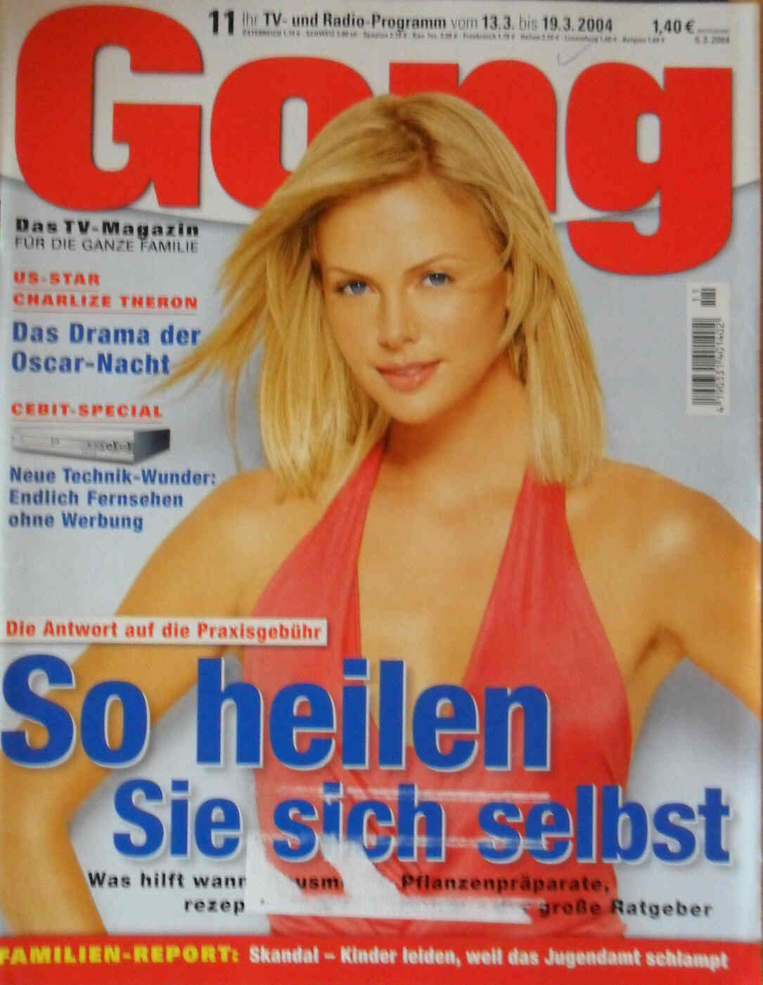 GONG magazine side cover Issue 11 13 March 2004