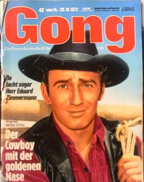 GONG magazine side cover Issue 42  1972