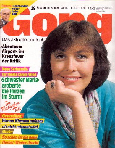 GONG magazine side cover Issue 39  1990