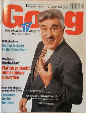 GONG magazine side cover Issue 1  1996