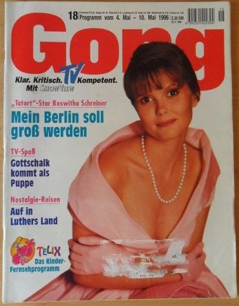 GONG magazine side cover Issue 18  1996