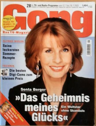 GONG magazine side cover Issue 28  2003