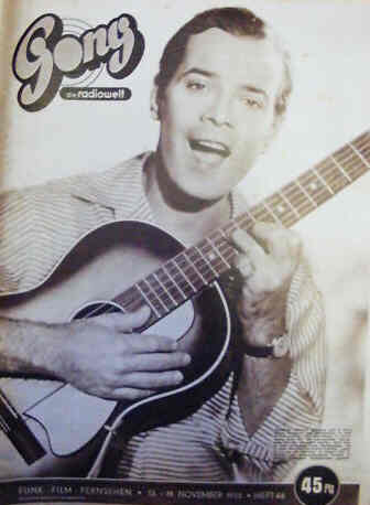 GONG magazine side cover 13 November 1955