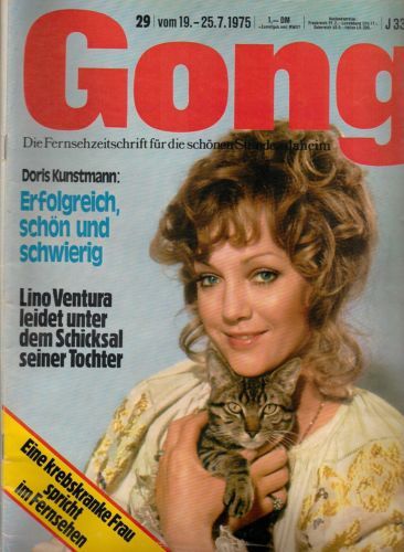 GONG magazine side cover Issue 29  1975