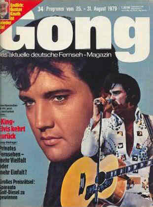 GONG magazine side cover 25 August 1978