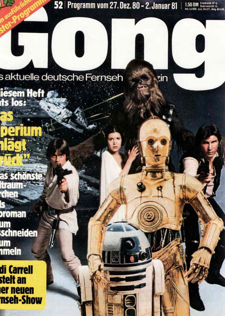 GONG magazine side cover Issue 52 27 December 1980