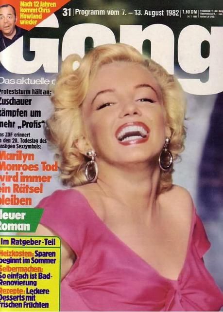 GONG magazine side cover Issue 31 7 August 1982