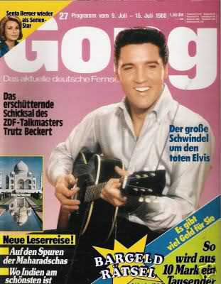 GONG magazine side cover Issue 27 9 July 1988
