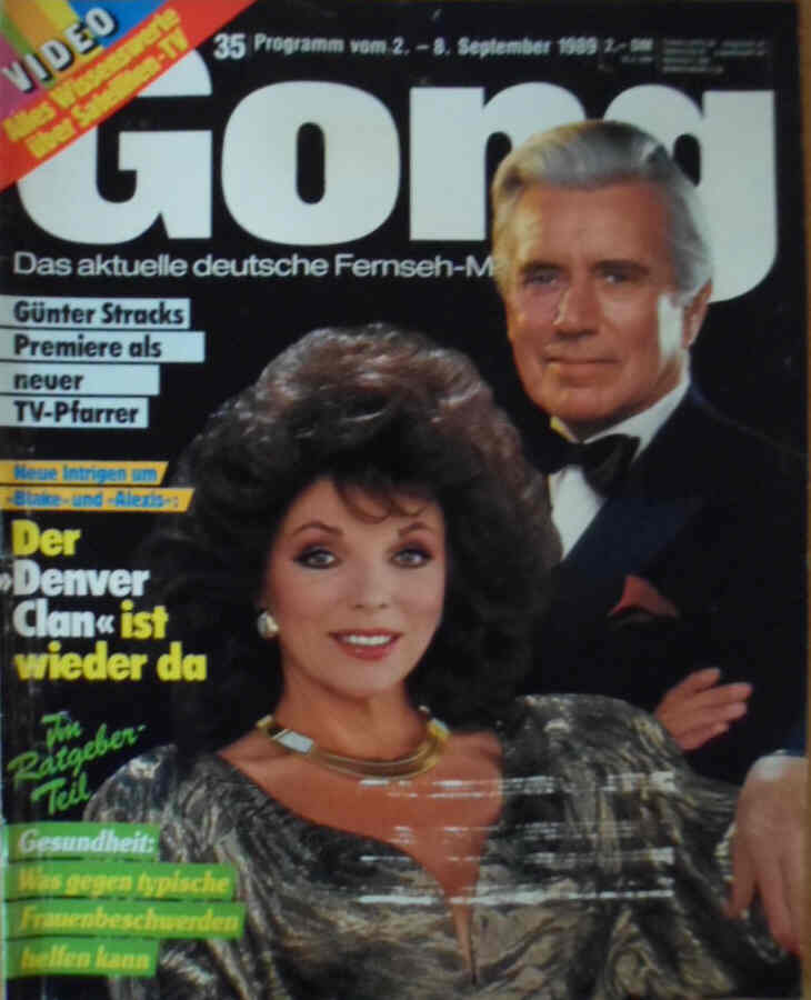 GONG magazine side cover Issue 35 2 September 1989