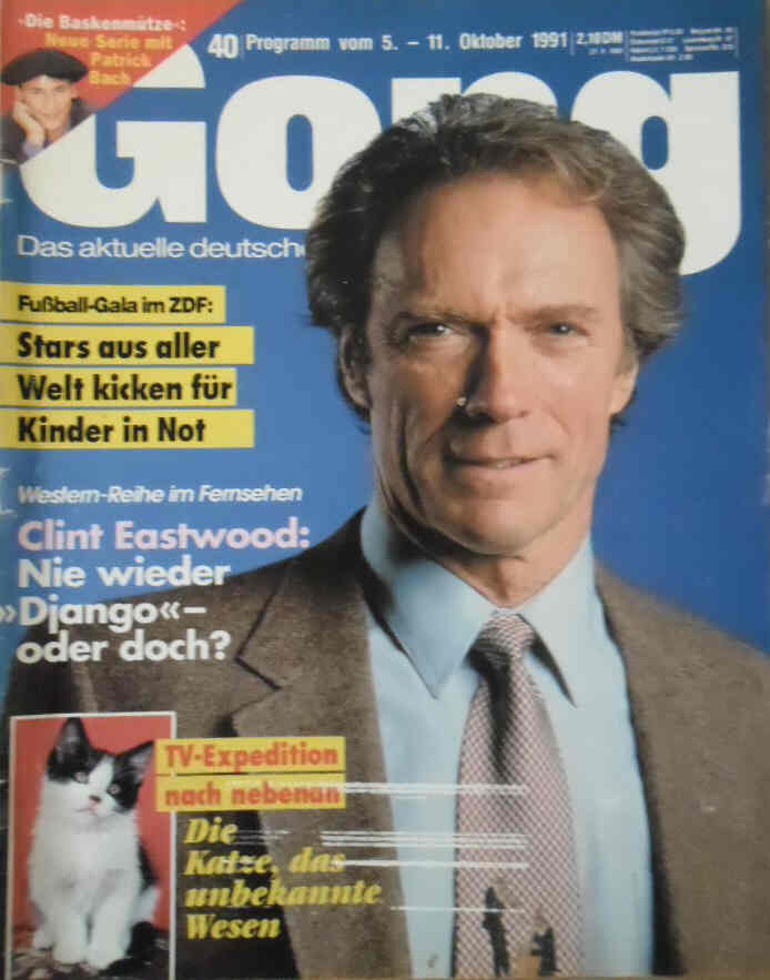 GONG magazine side cover Issue 40 5 October 1991
