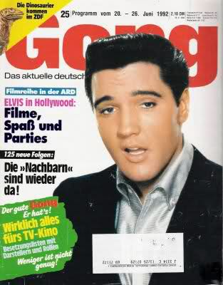 GONG magazine side cover Issue 25 20 June 1992