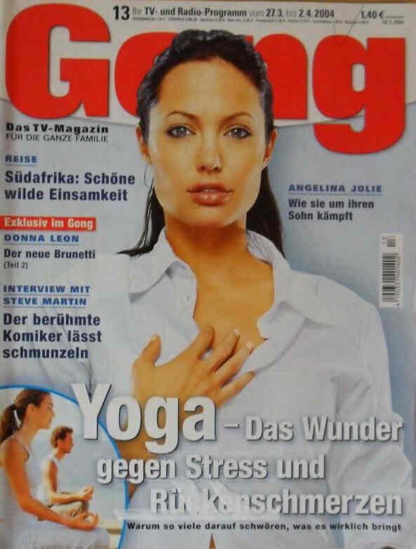 GONG magazine side cover Issue 13 27 March 2004