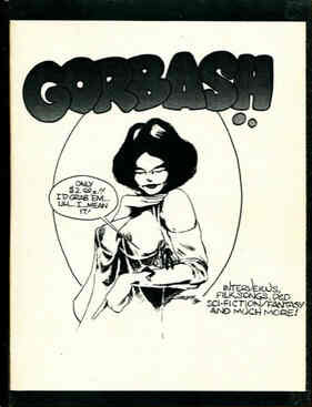 GORBASH magazine side cover Issue 5  1981